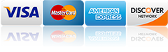 credit cards we accept